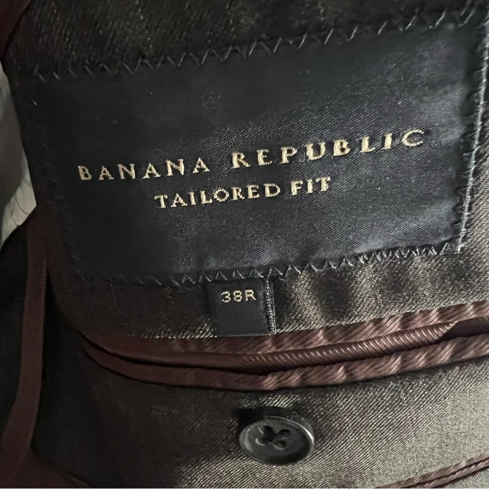 NWT Banana Republic Blazer Men’s Size 38R Tailored Fit Wool Blend Sports Coat